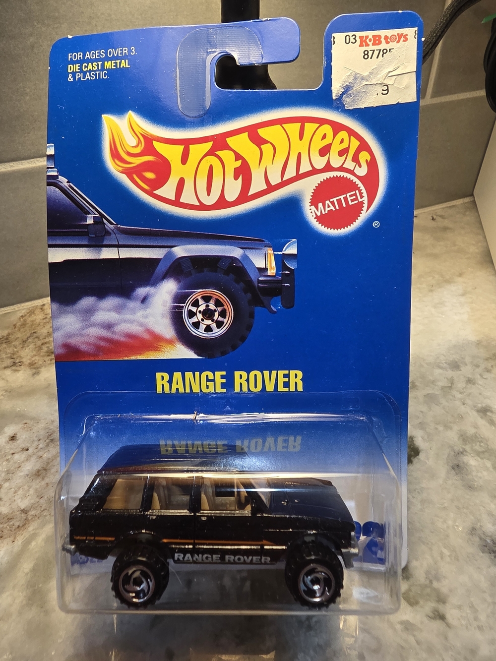 Hot Wheels Range Rover Toy Car - Black